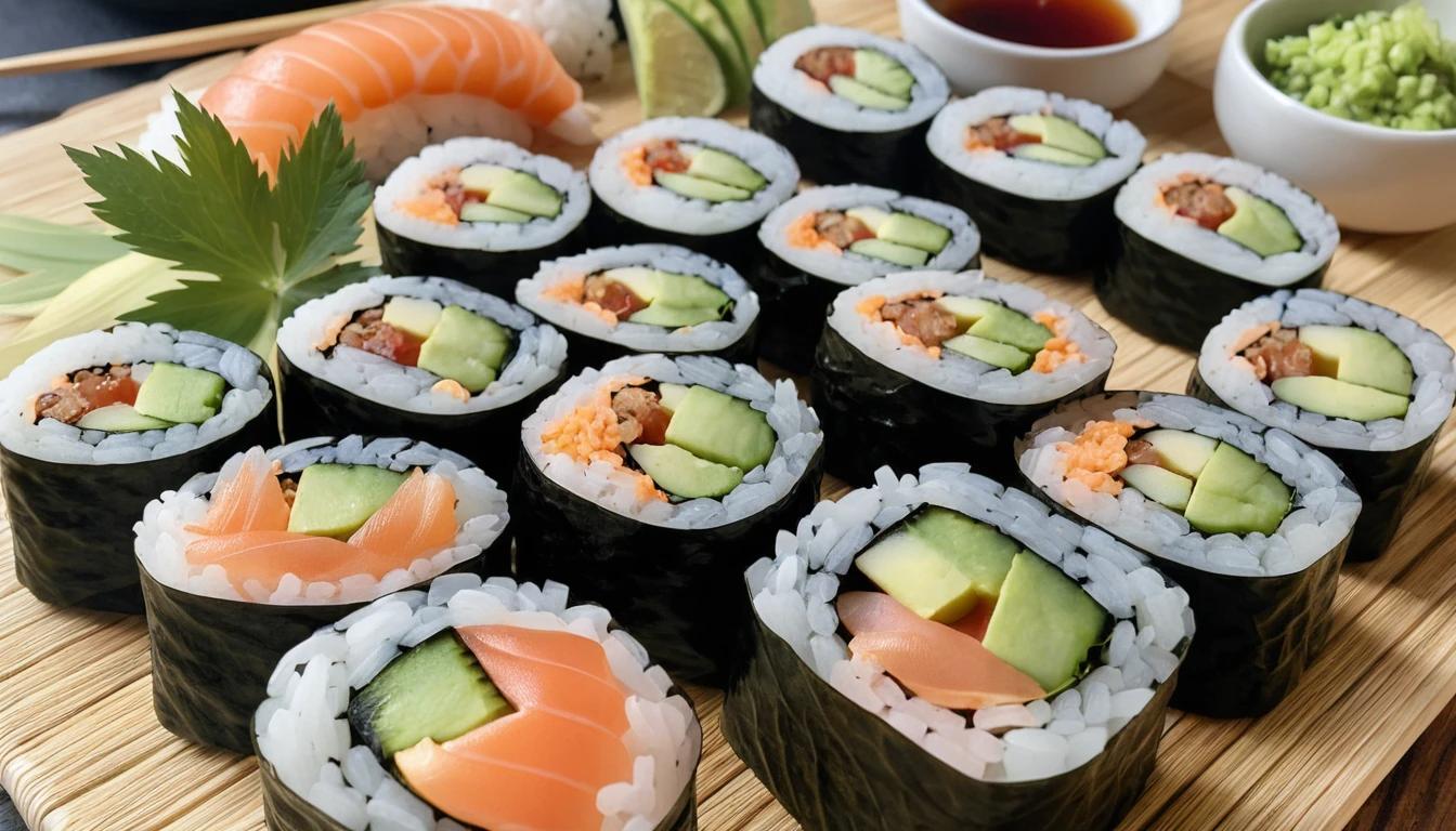 homemade sushi