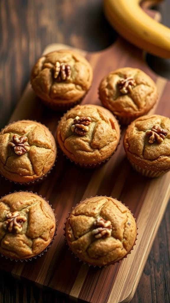 Banana Bread Muffins