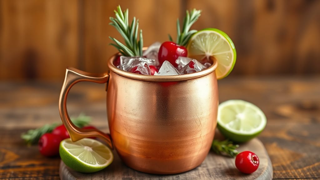 Cranberry Moscow Mule