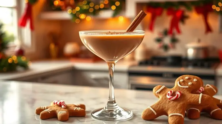 Gingerbread Martini