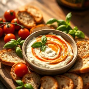 Caprese Ricotta Dip