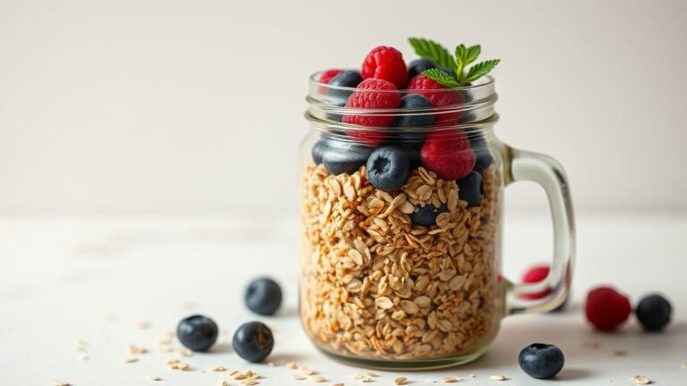 Easy Overnight Oats in a Mason Jar