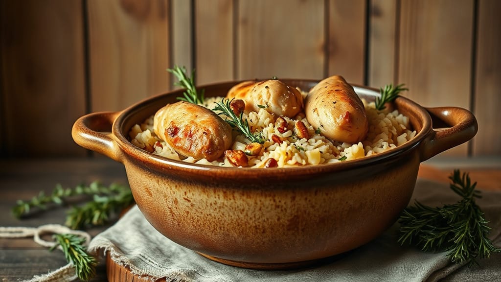 One-Pot Chicken and Rice