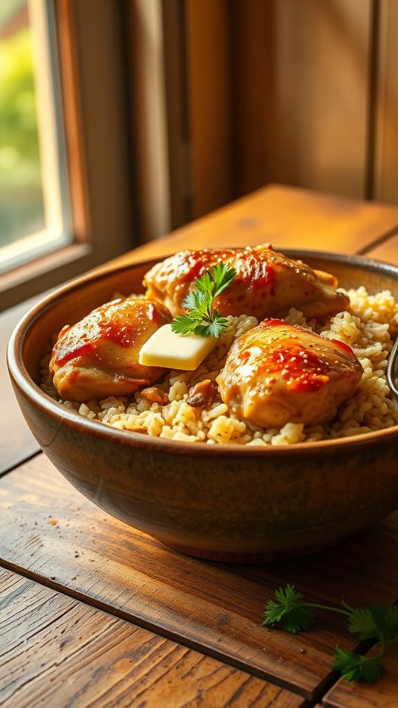 One-Pot Chicken and Rice