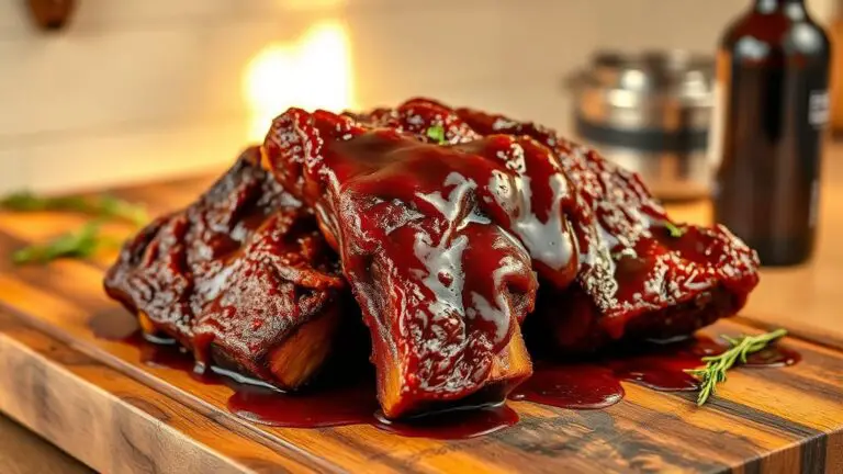 Red Wine Braised Ribs