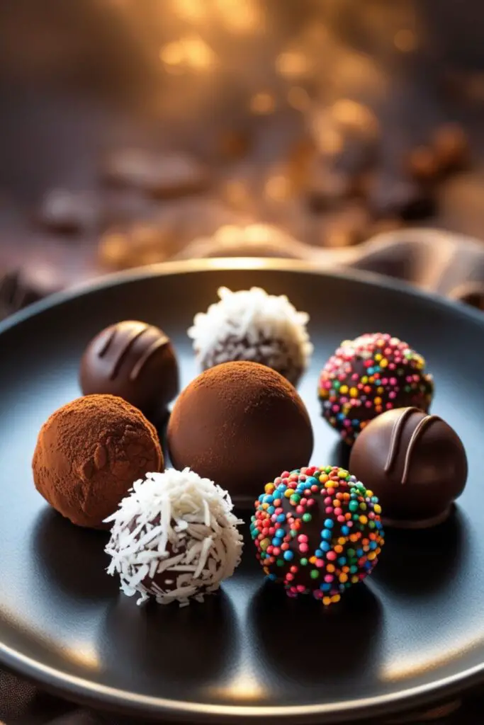 chocolate truffles