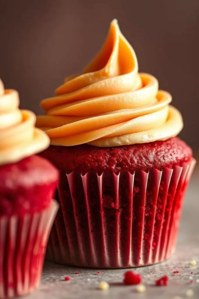 red velvet cupcakes