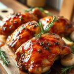 Honey Garlic Chicken Thighs